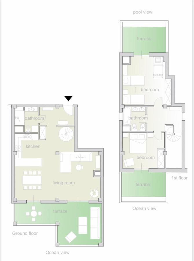 Tres Terrazas Ocean View Apartment Costa Adeje  Eksteriør billede